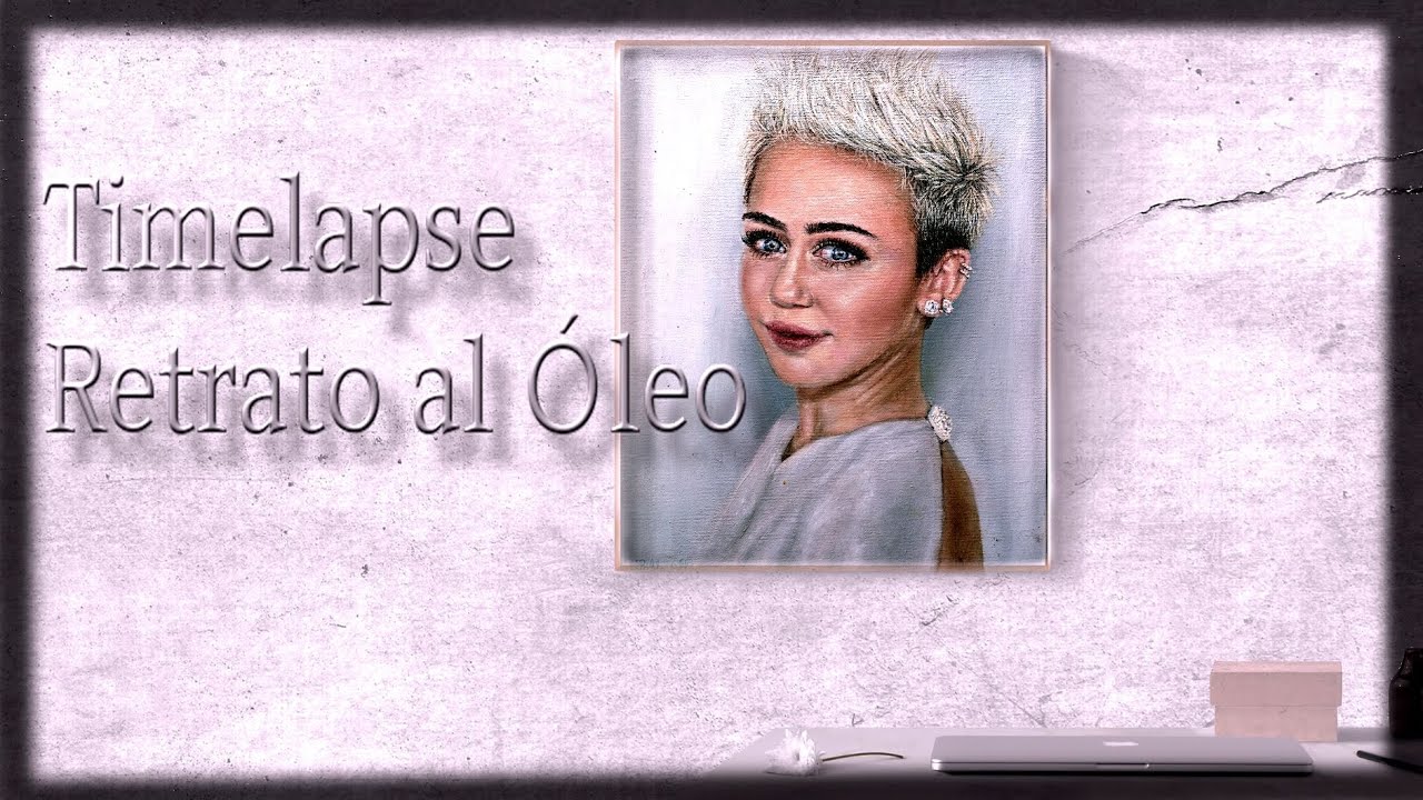 Timelapse retrato al oleo