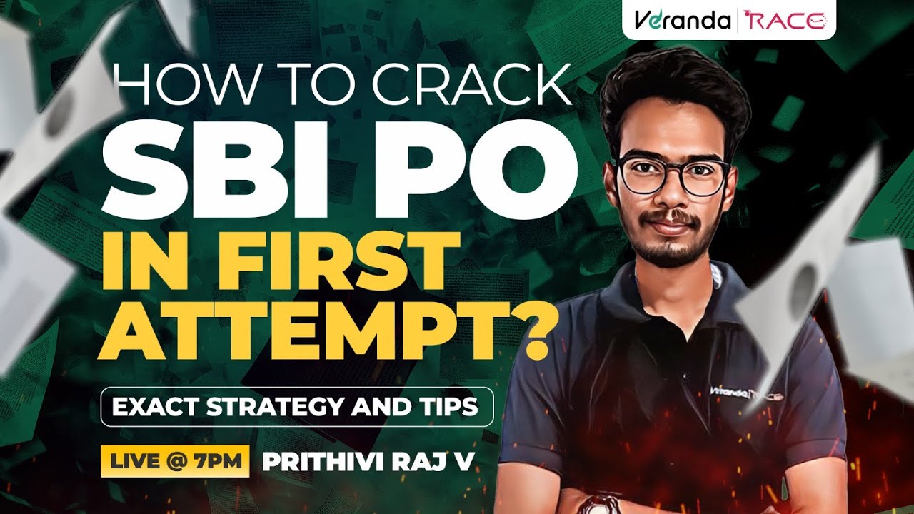 HOW TO CRACK SBI PO IN FIRST ATTEMPT ? | EXACT STRATEGY & TIPS | BY PRITHVIRAJ