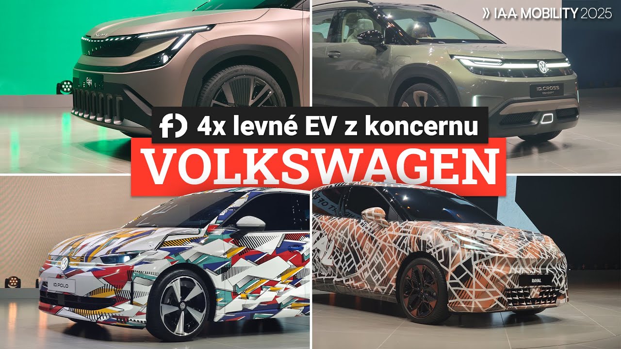Škoda Epiq, VW ID.Polo, ID.Cross a Cupra Raval jsou levné novinky od Volkswagenu
