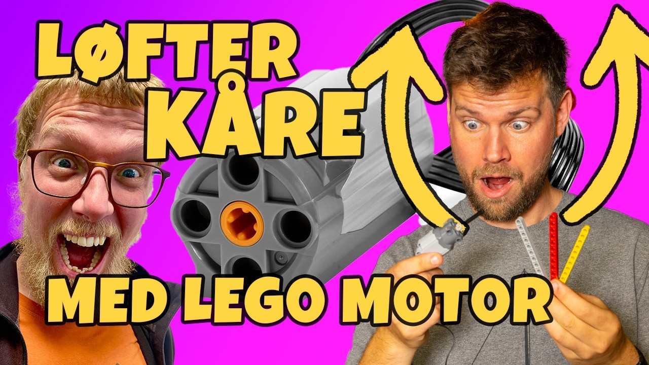 Kan en LEGO motor løfte Kåre?