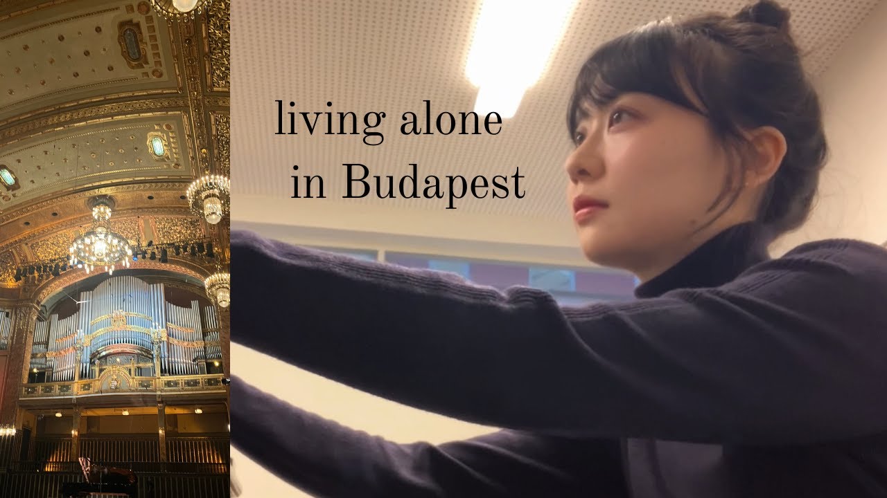 Hungary Vlog🇭🇺 Liszt Academy Student🎹 | Recovering from a Cold 🤧 | Cafe next to Opera☕️ | Practice