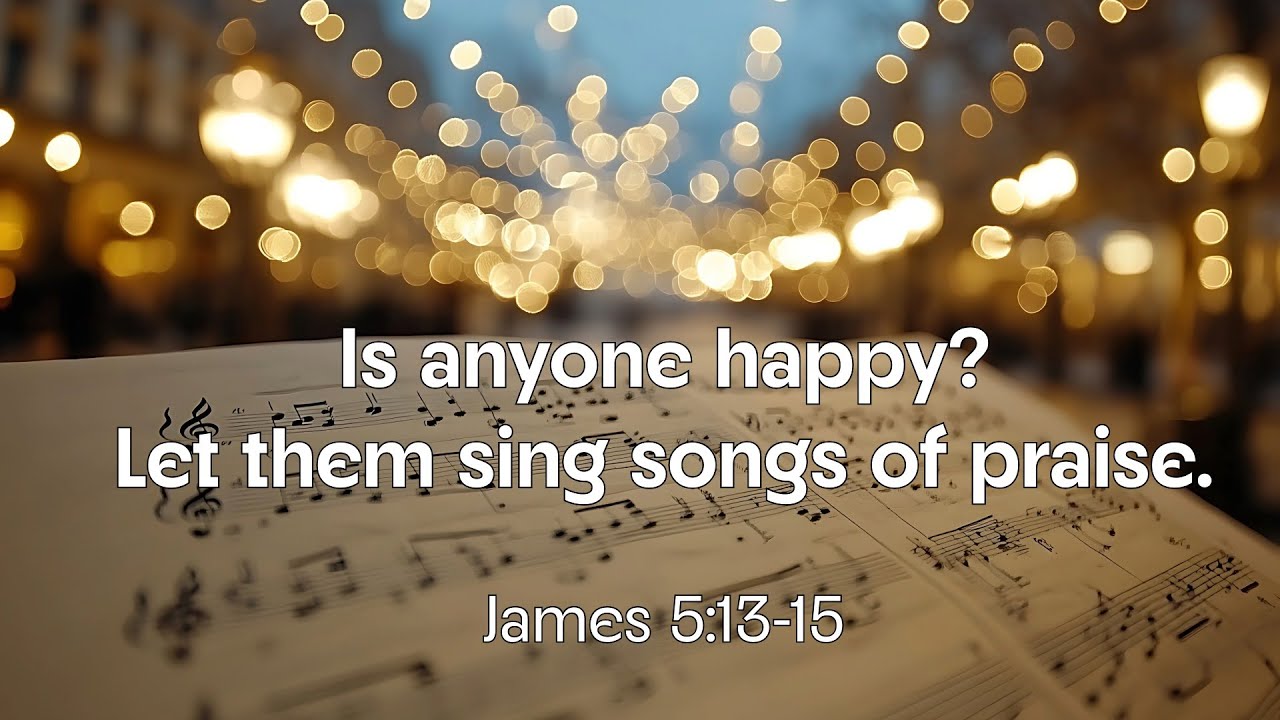 Is Anyone Happy Let Them Sing Song Service