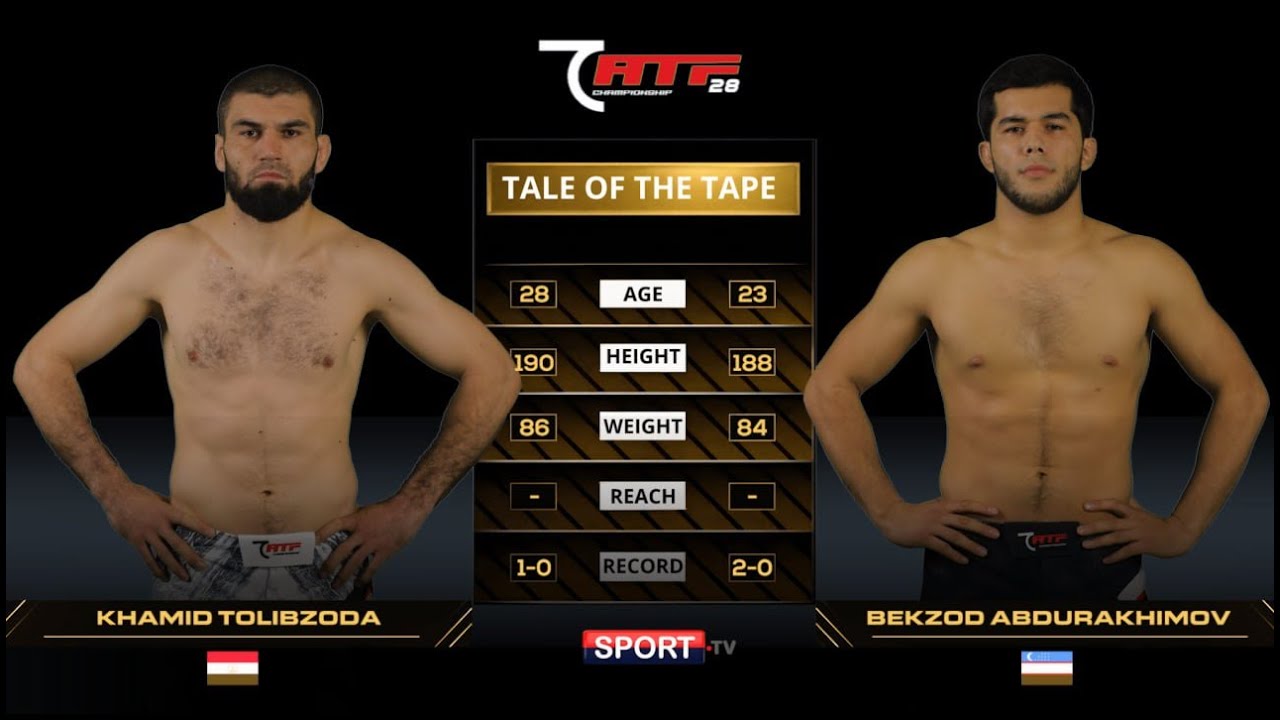 ATF28 KHAMID TOLIBZODA vs BEKZOD ABDURAKHIMOV