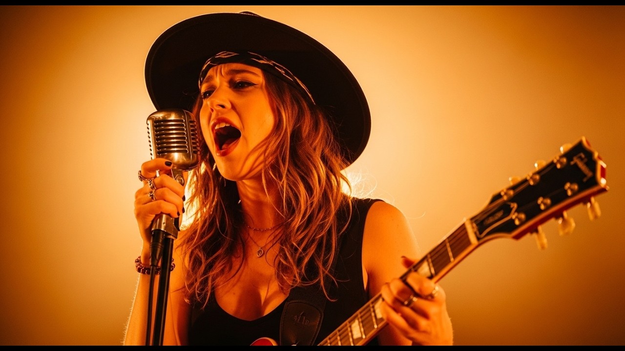 Amy Winehouse, Janis Joplin, ZZ Top, SRV Slow Burn Blues Rock Power Ballads & Explosive Guitar Riffs
