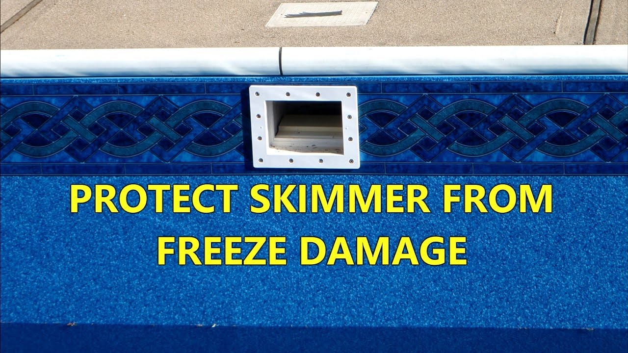 Tips For Protecting Pool Skimmers From Winter Damage