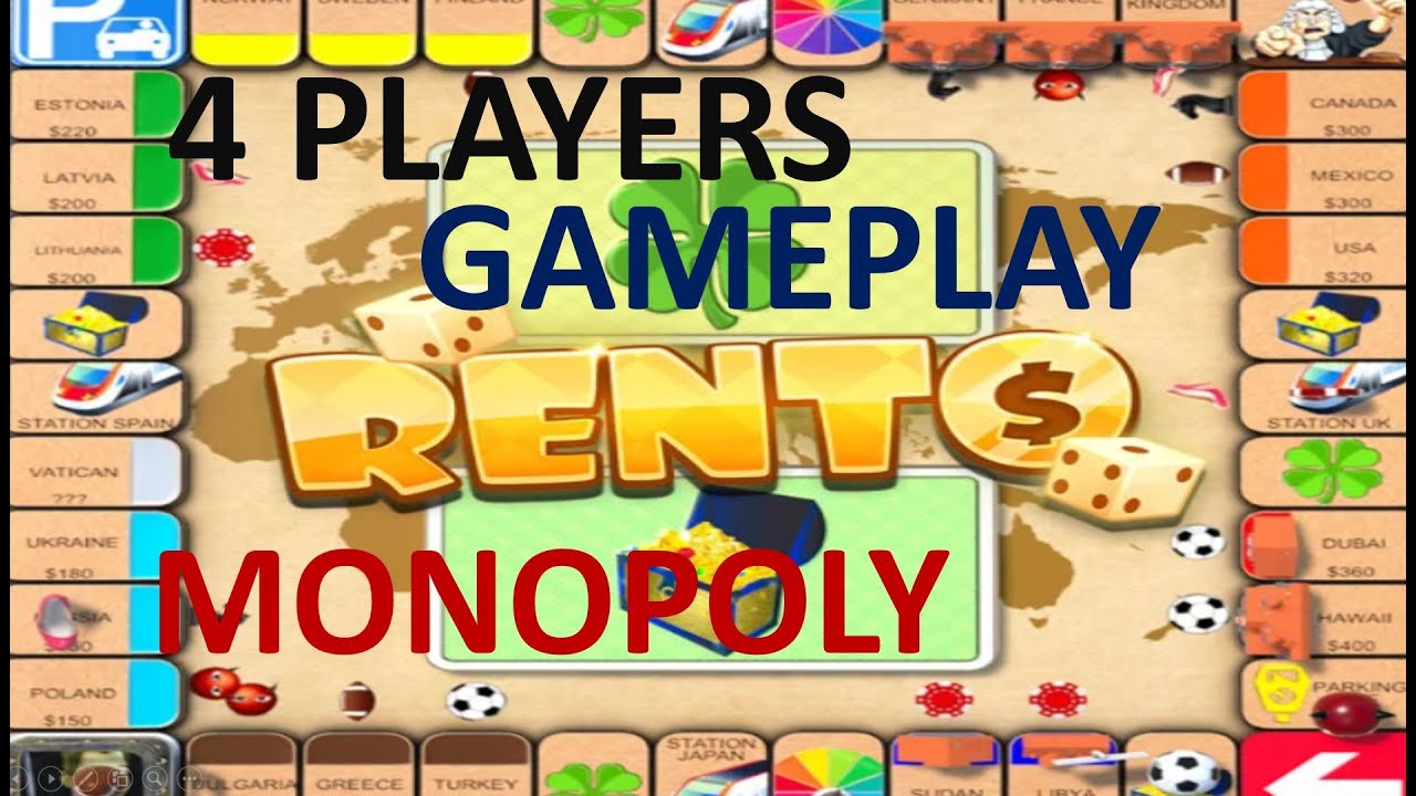 RENTO MONOPOLY 4 PLAYERS WINNING STRATEGY! Realize Your Monopoly