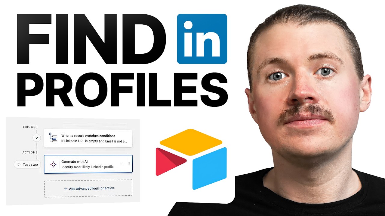 Найдите профили LinkedIn с помощью веб-браузинга Airtable AI (полное руководство)