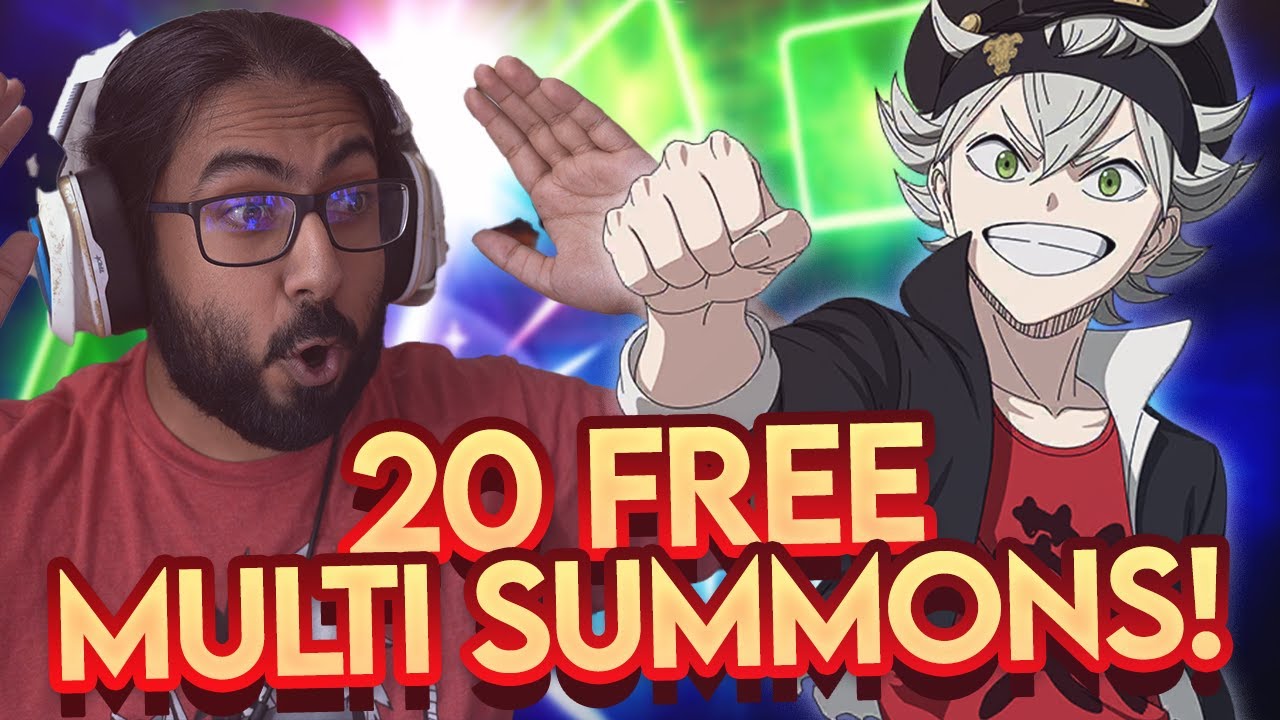 Black Clover Mobile Is HERE! Best Reroll System Ever!