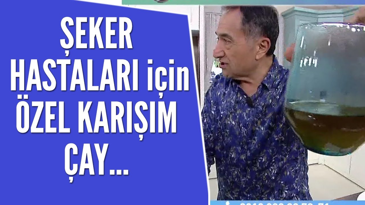 Şeker hastaları için özel çay tarifi...