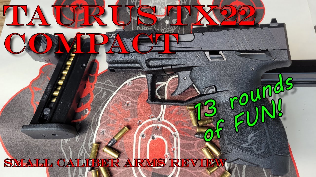 Taurus TX 22 Compact | Удобный, надежный и точный.