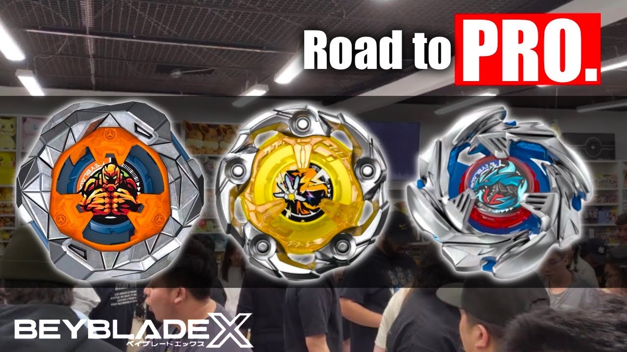 Любитель потеет и участвует в турнире Beyblade X