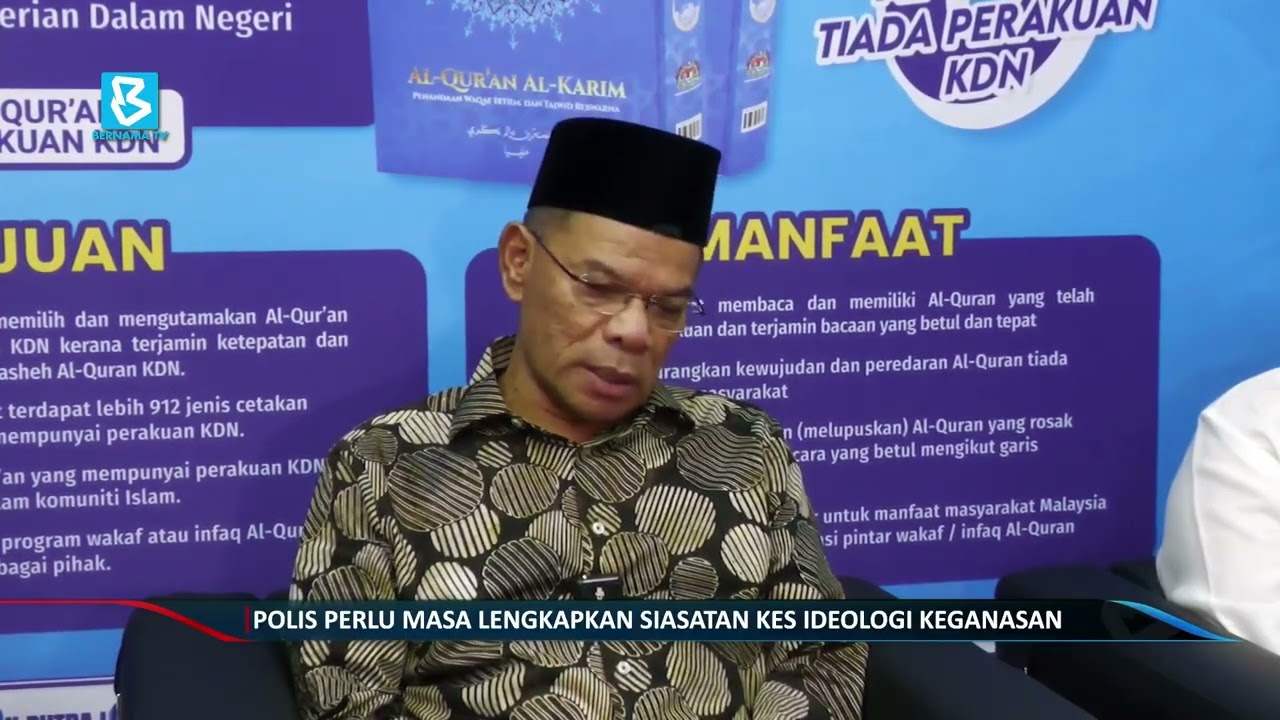 Polis perlu masa lengkapkan siasatan kes ideologi keganasan
