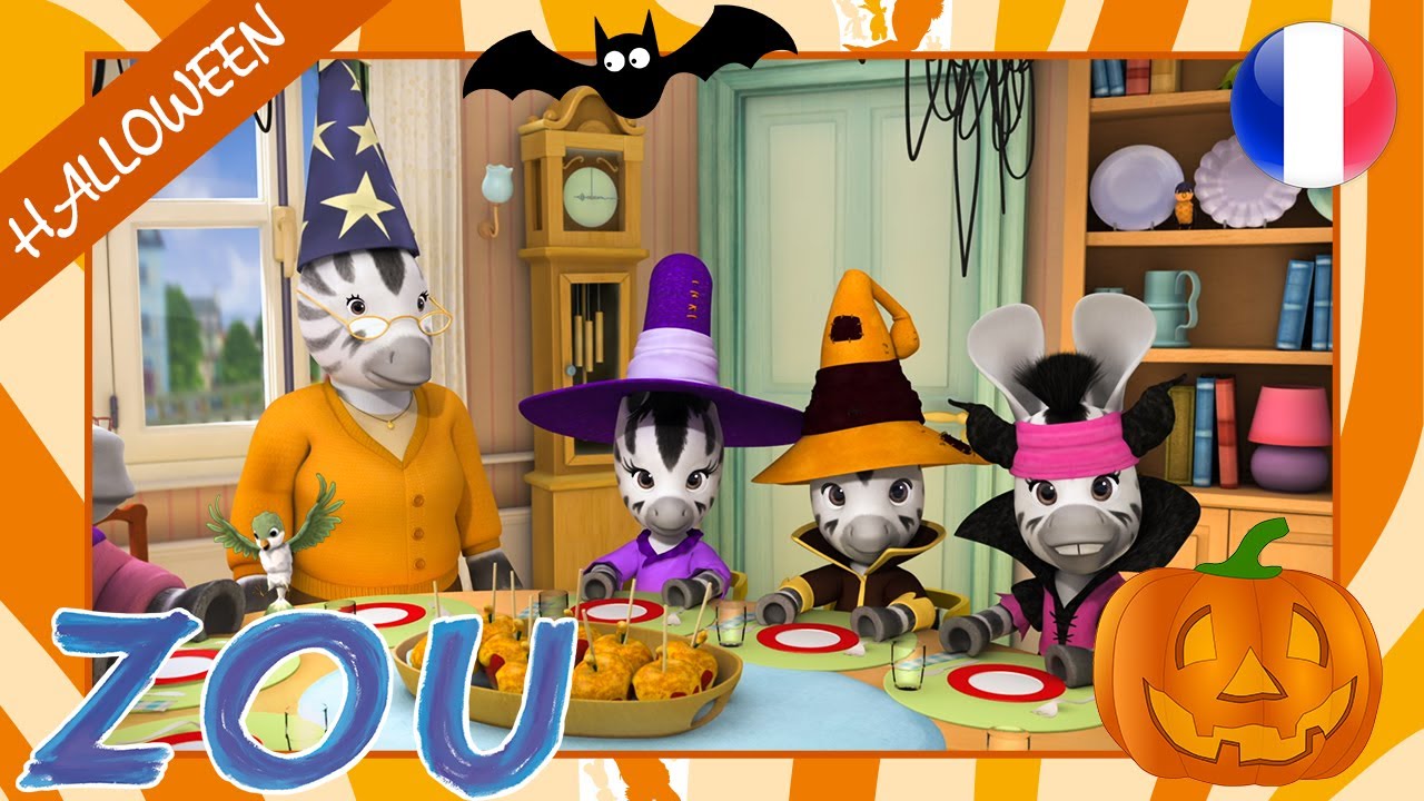 ZOU en français 🦓 Nouvelle Compilation 🎃 HALLOWEEN 🎃 Dessins animés 🕯️