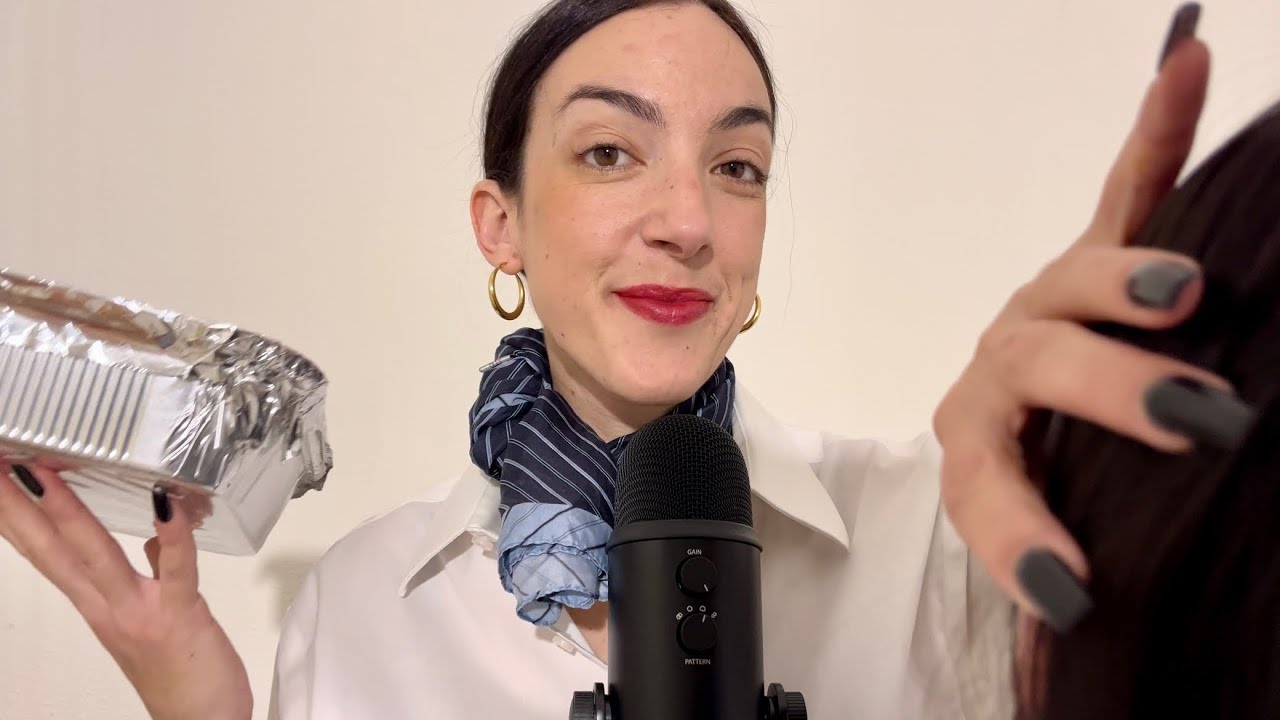 אסמר| דיילת במטוס מרגיעה אותך✈️משחקת לך בשיער ועושה לך דמיון מודרך❤️(זכר/נקבה)