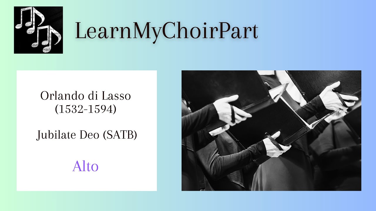 Latin Motet - Orlando di Lasso - 