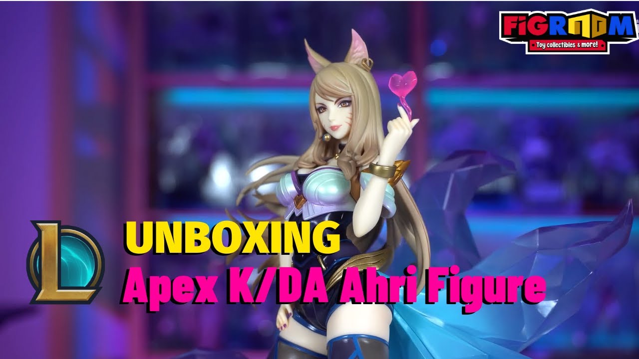 Apex K/DA Ahri 1/7 Scale Figure - Unboxing - Mô hình LOL hính hãng Riot Games