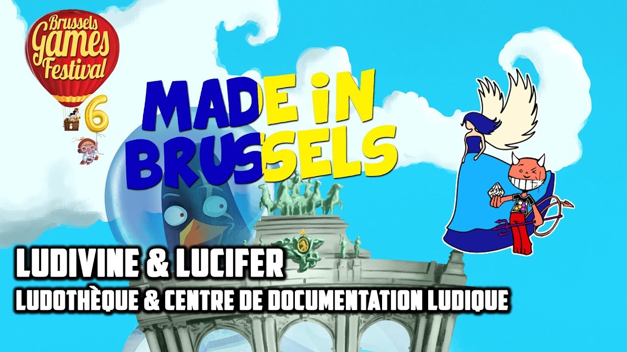 BGF 2018 - Made in Brussels - Ludothèque Ludivine & Centre de documentation LuCIFER