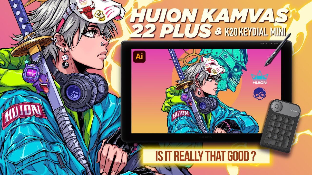 The Huion Kamvas 22 Plus Enhanced My Artwork—Here’s How!