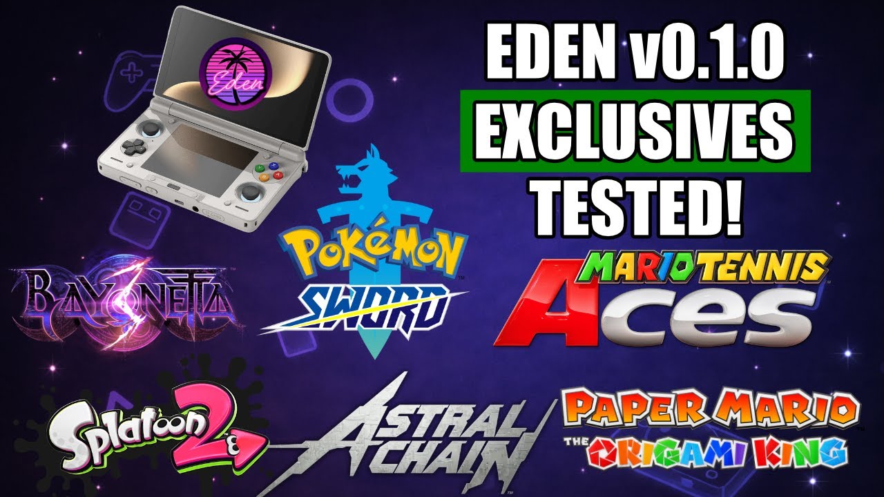 Bayonetta 3 & Other Exclusive Switch Games Performance on AYN Thor | Eden 0.1.0