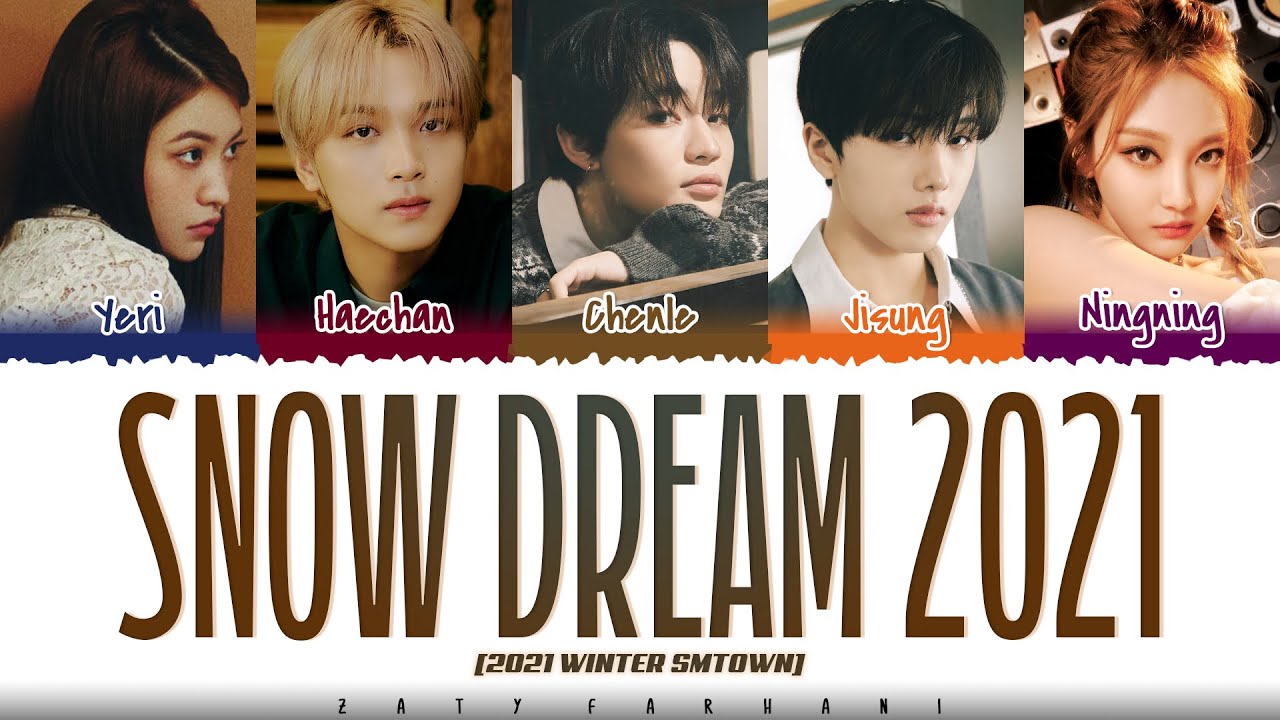 2021 SMTOWN (NCT, Red Velvet & aespa) - 'Snow Dream 2021' Lyrics [Color Coded_Han_Rom_Eng]