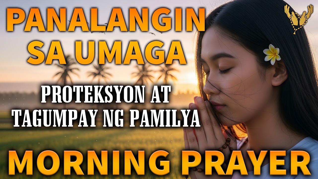 Powerful Tagalog Morning Prayer - Panalangin Sa Umaga Para sa Proteksyon at Tagumpay ng Pamilya