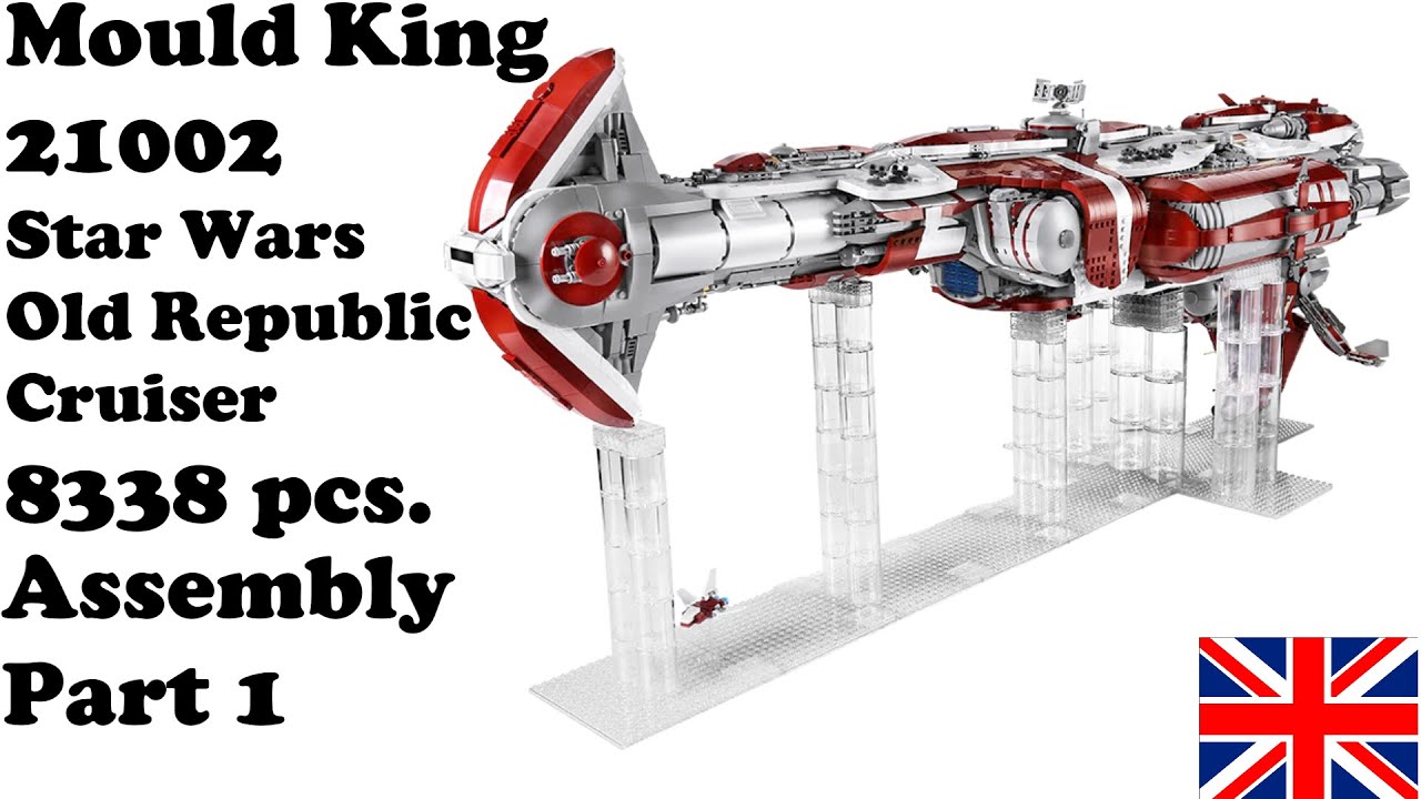 Mould king 21002 - Old Republic Cruiser - Assembly Part 1