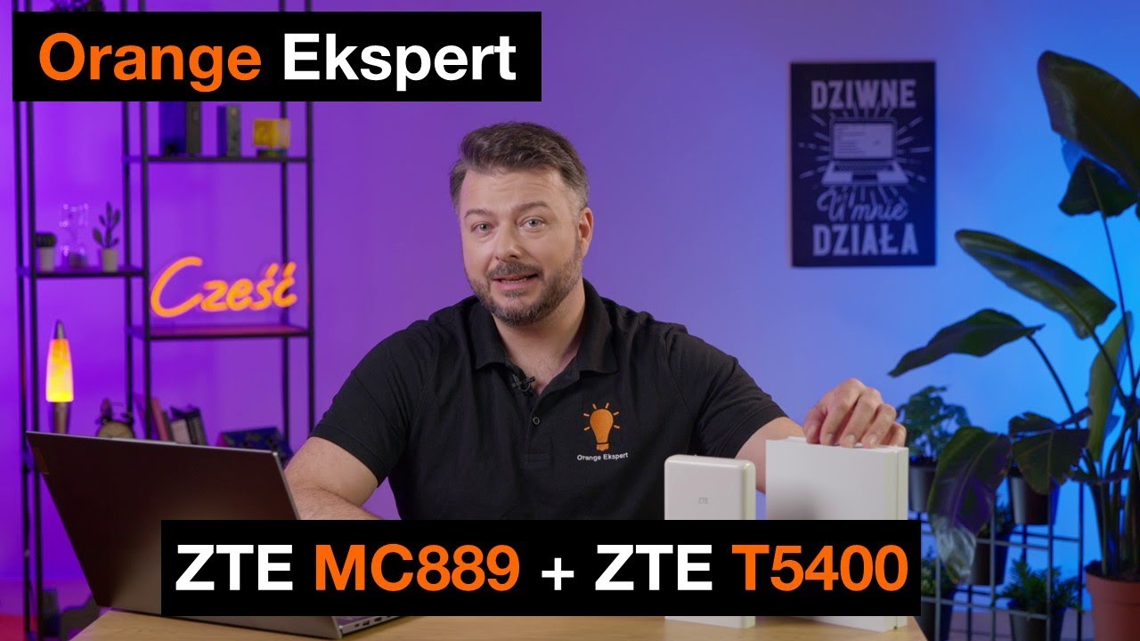 💡 ORANGE EKSPERT - 👉 Instalacja zestawu ODU-IDU ⚙ ZTE MC889 ➕ ZTE T5400