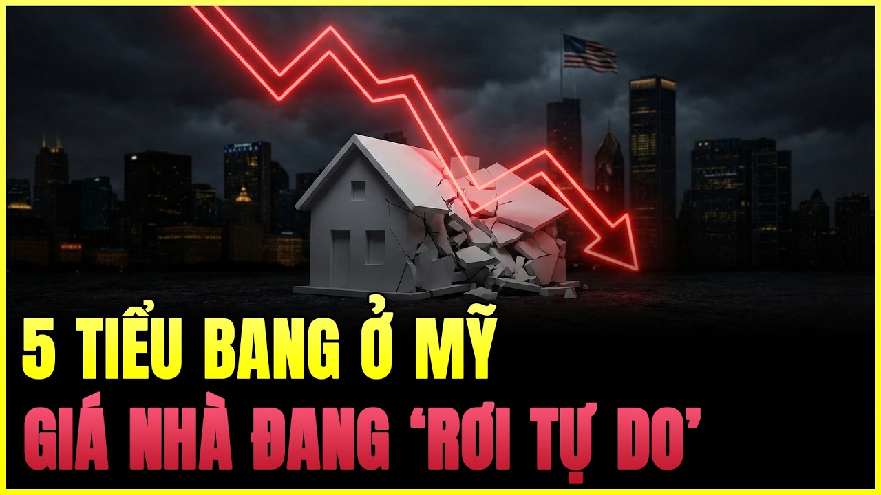 5 Tiểu Bang Mỹ Giá Nhà Đang 