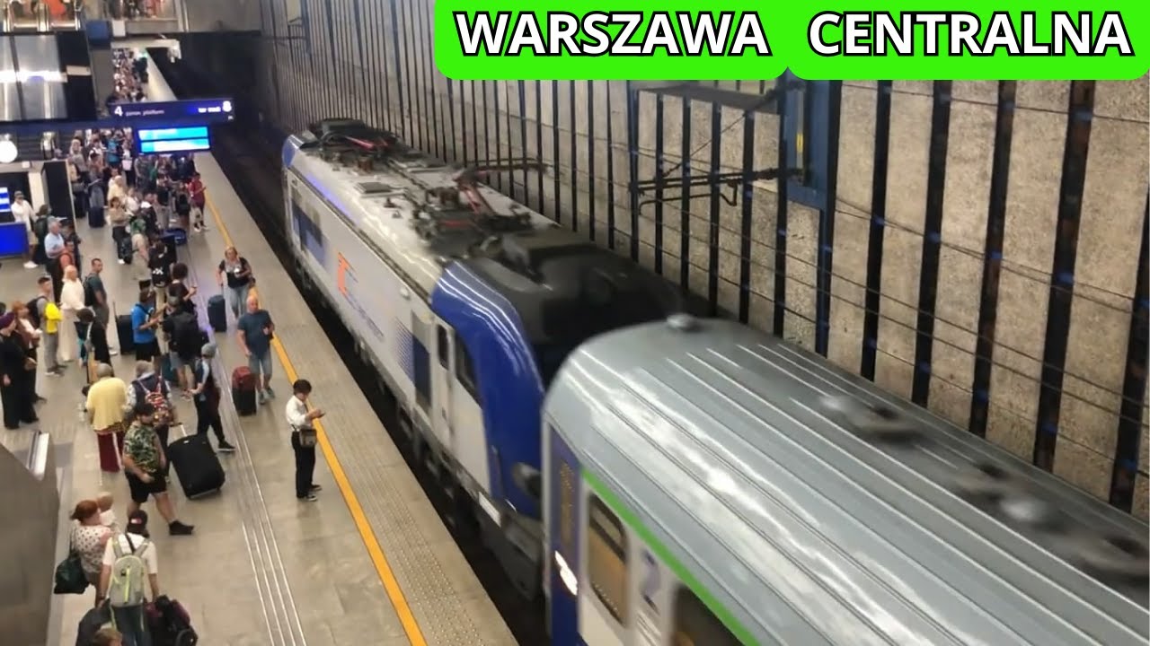 Pociągi na drugie śniadanie stacje Warszawa Centralna i Warszawa Śródmieście