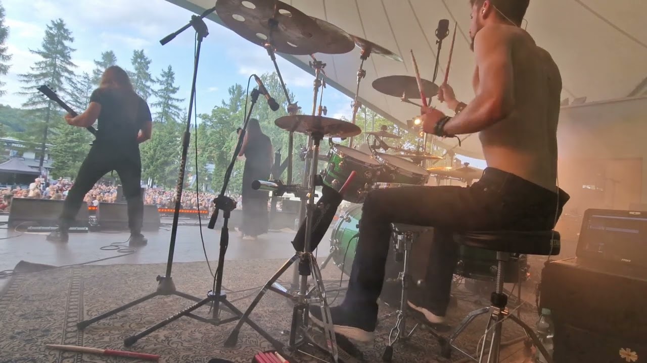 Runika - Wojownicy Chmur (live drumcam Brenna 2023)