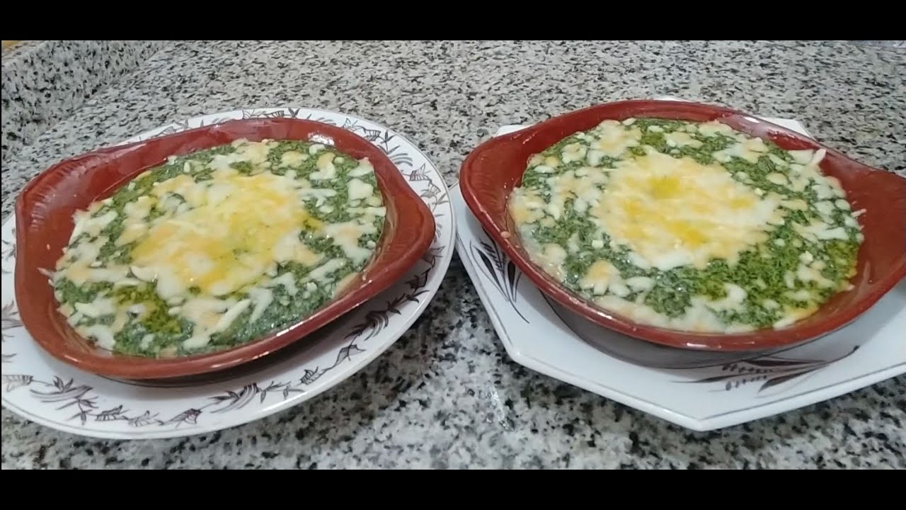 Espinacas con nata