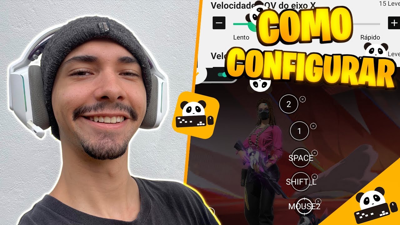 COMO CONFIGURAR O PANDA MOUSE PRO DO ZERO! EM 2024!!