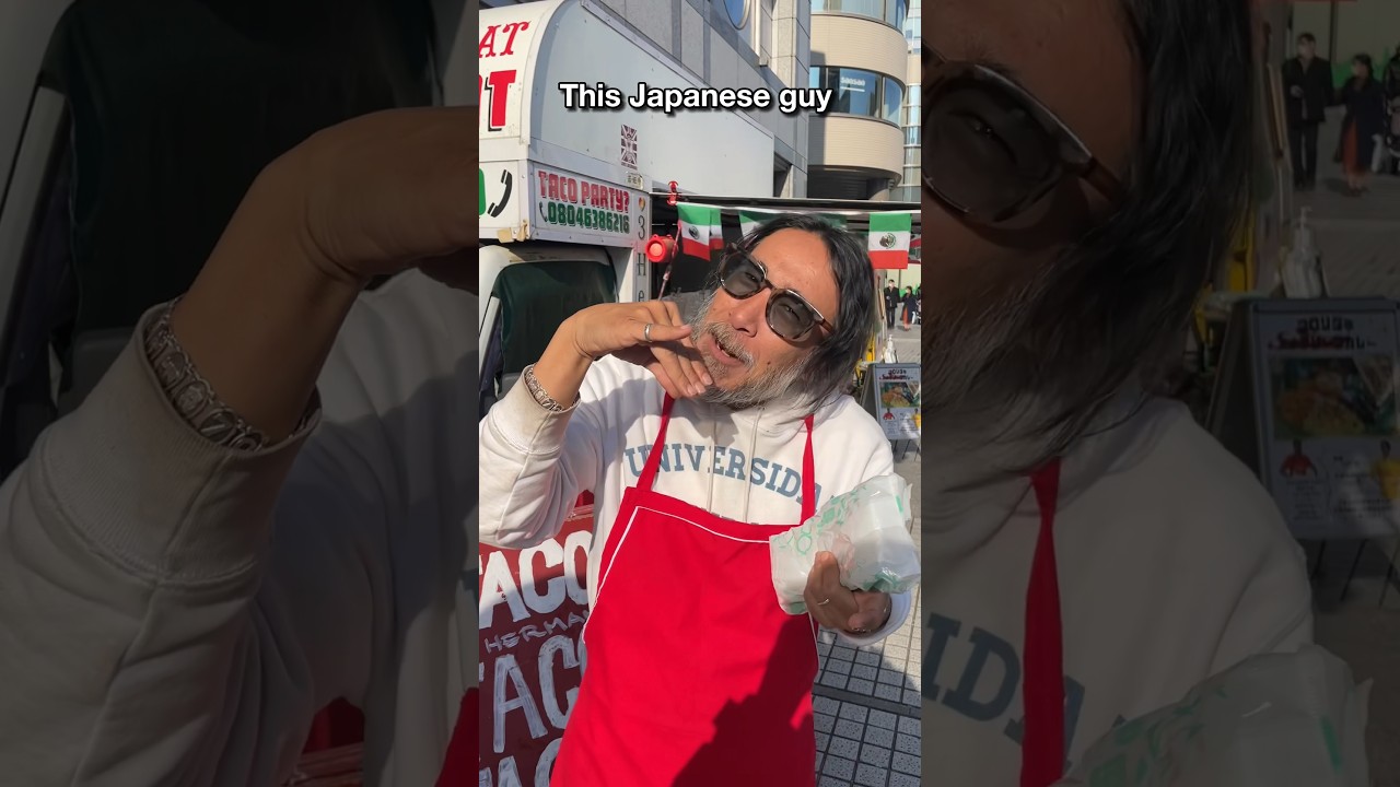 Этот японец готовит лучшие тако в Японии!? 🇯🇵 