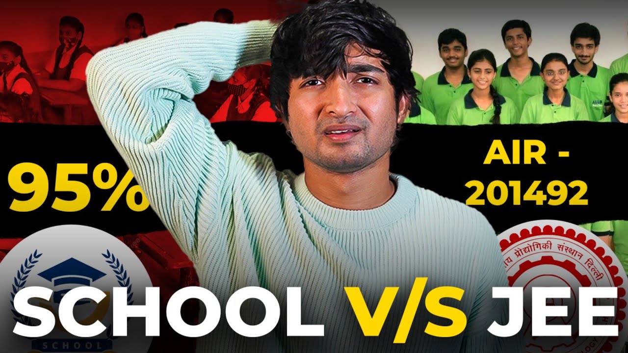 75% School Students FAIL To Crack JEE | Manage School & Jee Preparation 