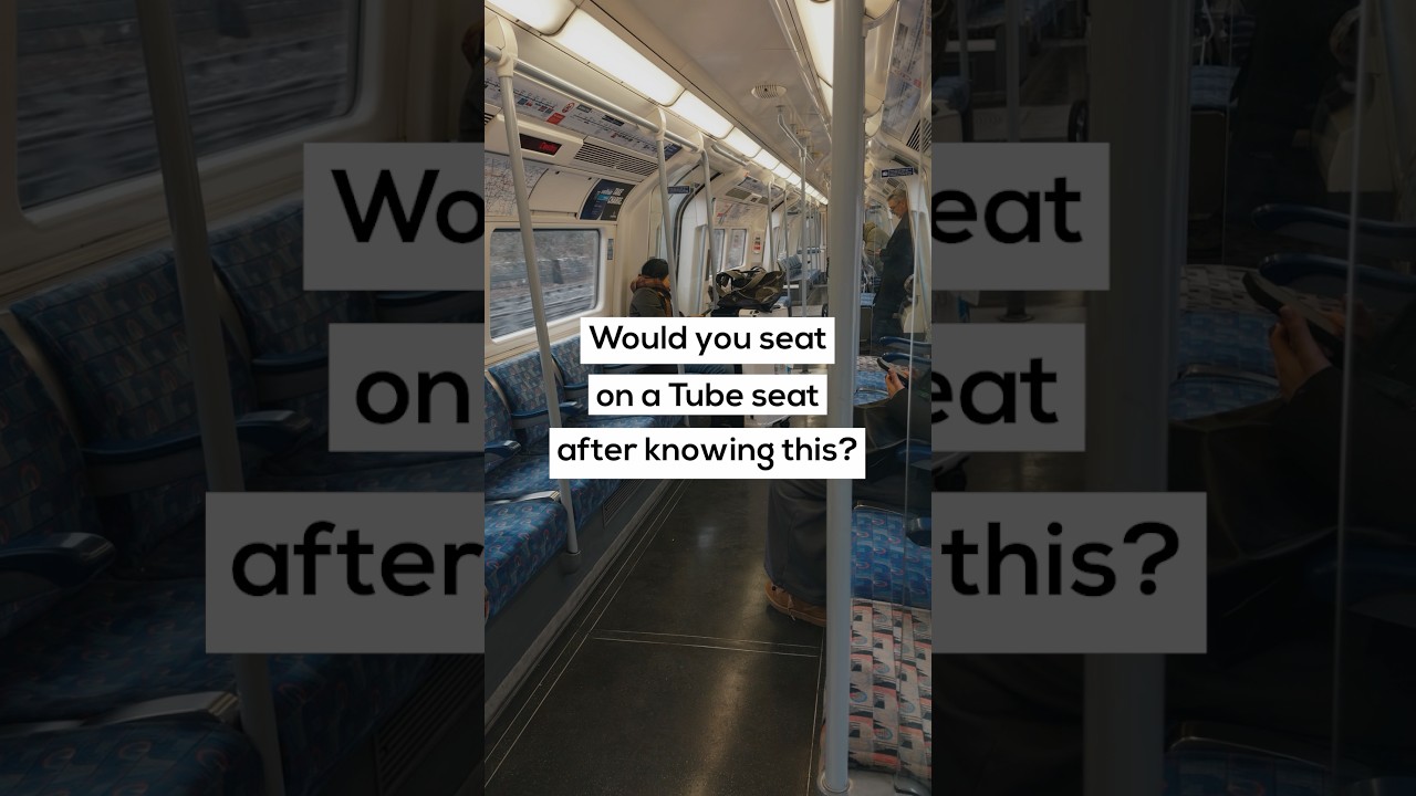 Would you sit on a Tube seat&hellip; after knowing what&rsquo;s actually been found on them?