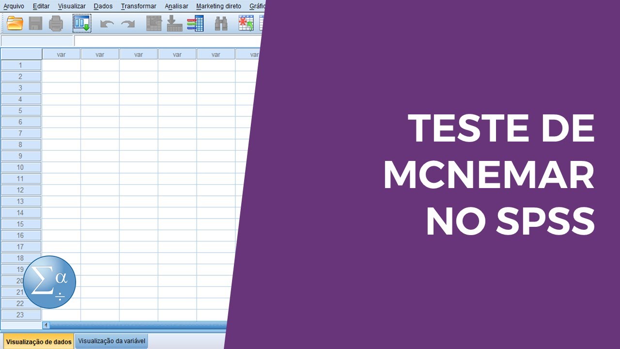 Teste de McNemar no SPSS
