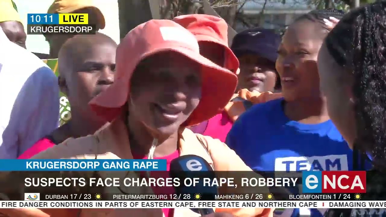 Krugersdorp Gang Rape | Suspects face several charges