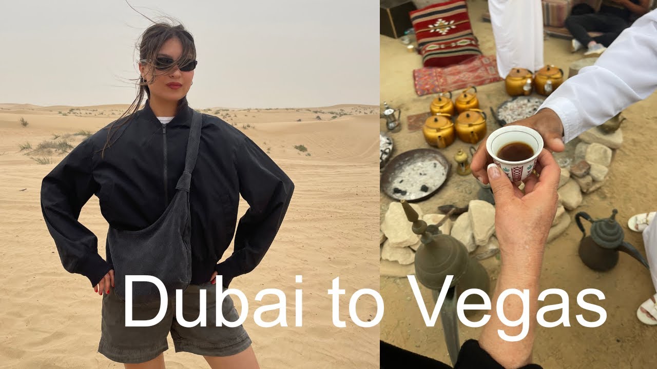 From Dubai to Vegas | desert, shopping, food, dinner, friends, exploring, bd weekend