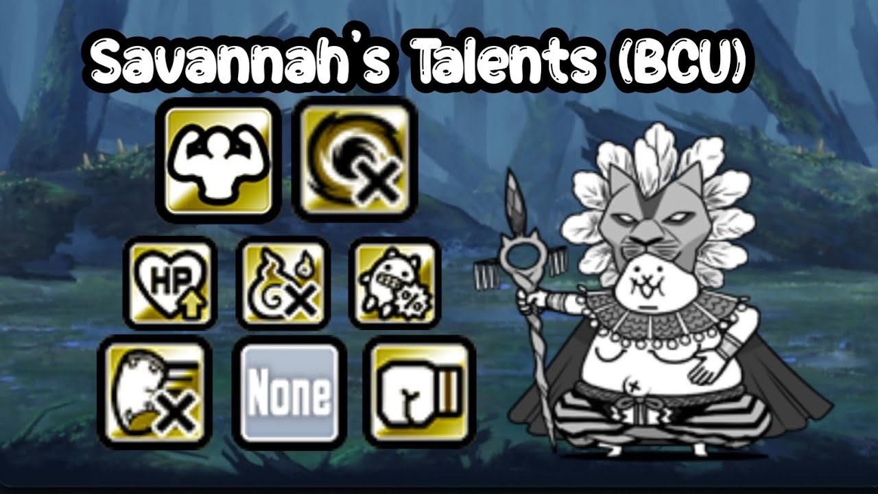 ⭐️[BCU] Madam The Savannah's Talents (Fanmade)