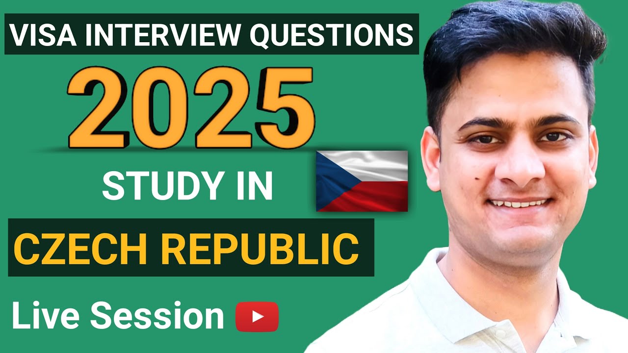 Top VISA INTERVIEW QUESTION ANSWERS YOU MUST PREPARE FOR CZECH STUDY VISA 🇨🇿 | @Aliinczechia