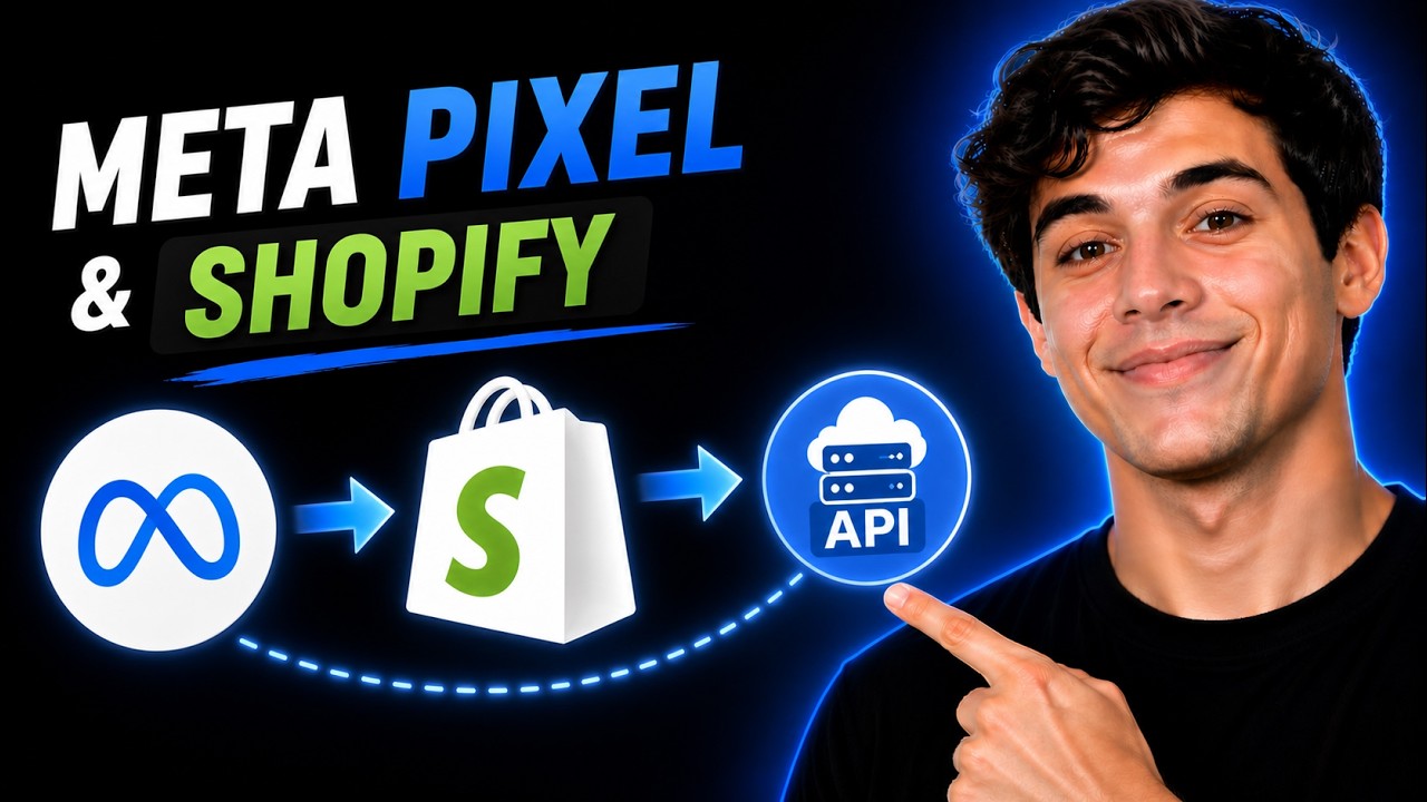 Setup Meta Pixel & Shopify in 5 Mins! (2025 Guide + Conversions API)
