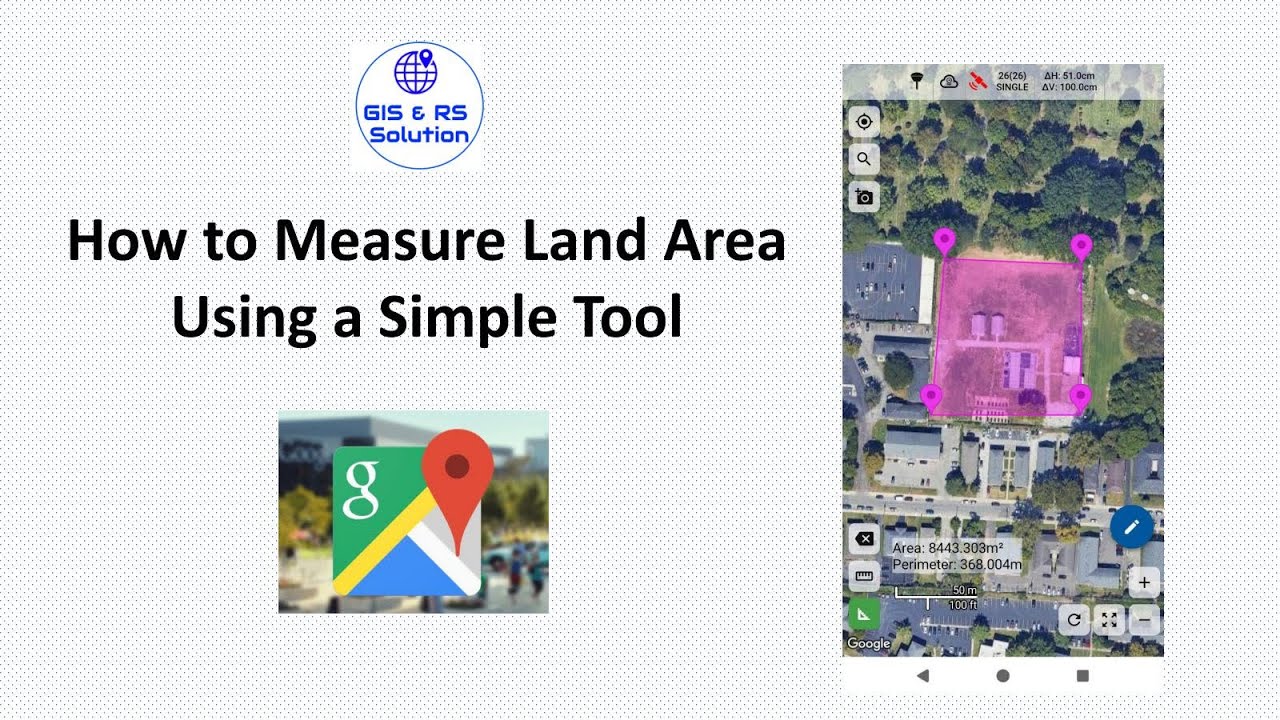 How to measure Land Area Using a Simple Tool