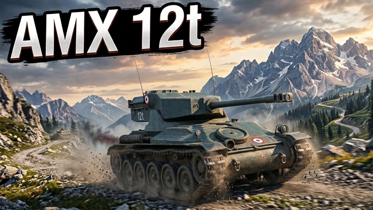AMX 12 t - ВІДПОЧИВАЄМО на VI-му РІВНІ 🔥ЗАМОВЛЕННЯ від Bodix