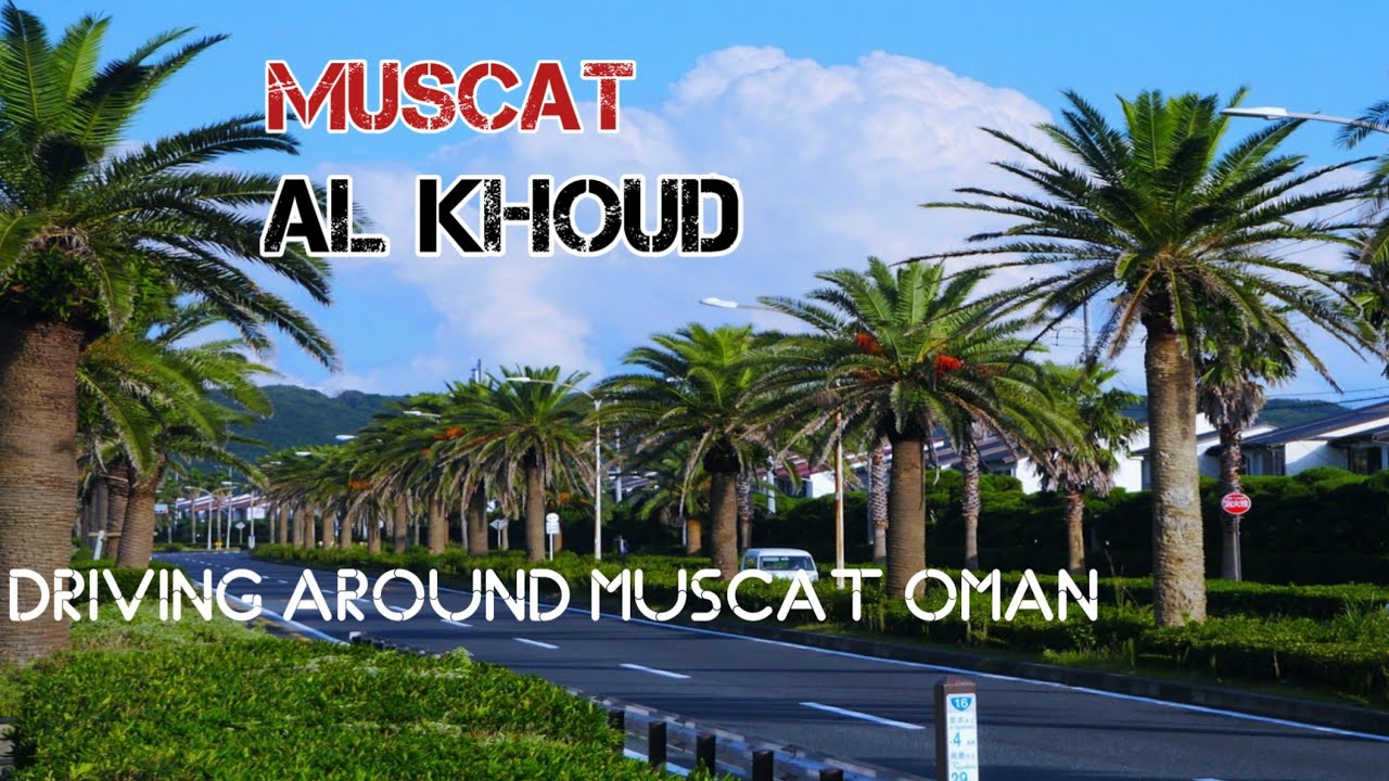 Driving Around Muscat Oman| Driving in Muscat Al Khoud| Muscat Road Trip
