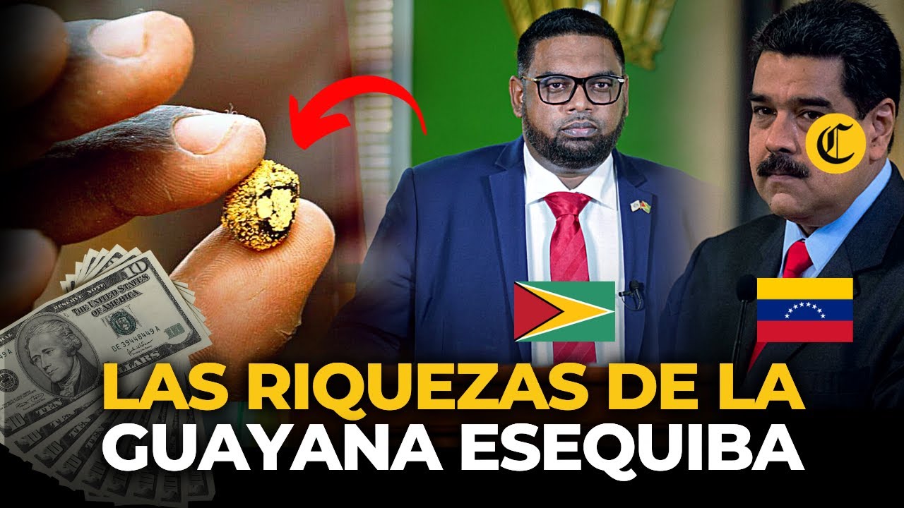 🇻🇪VENEZUELA vs. GUYANA🇬🇾: ¿qué RIQUEZAS hay en el ESEQUIBO y a quién le pertenecen? | El Comercio