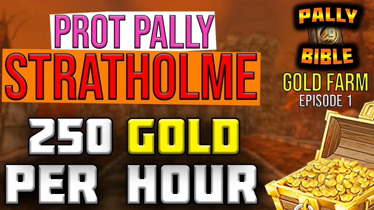 Prot Paladin TBC Gold Farm Strat Live | Minimum Gear Required (Pre-bis) | Pally Bible Ep. 1