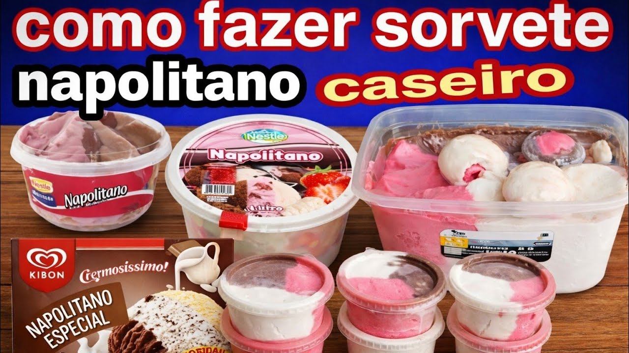 INVESTI R$35 E TRANSFORMEI EM R$2.500,00 Sorvete Napolitano para Vender (Lucro Real)
