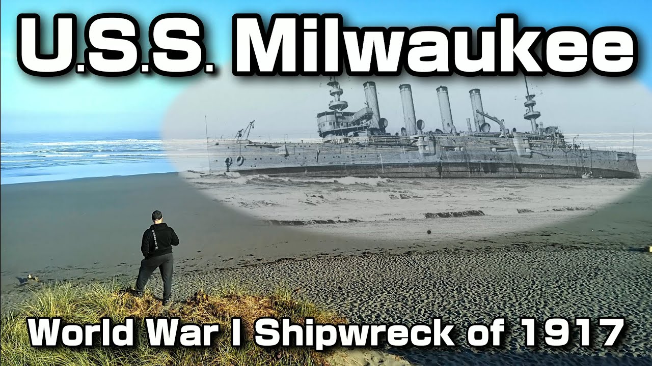 Discover Humboldt: USS Milwaukee - WWI 1917 Shipwreck | Samoa, CA