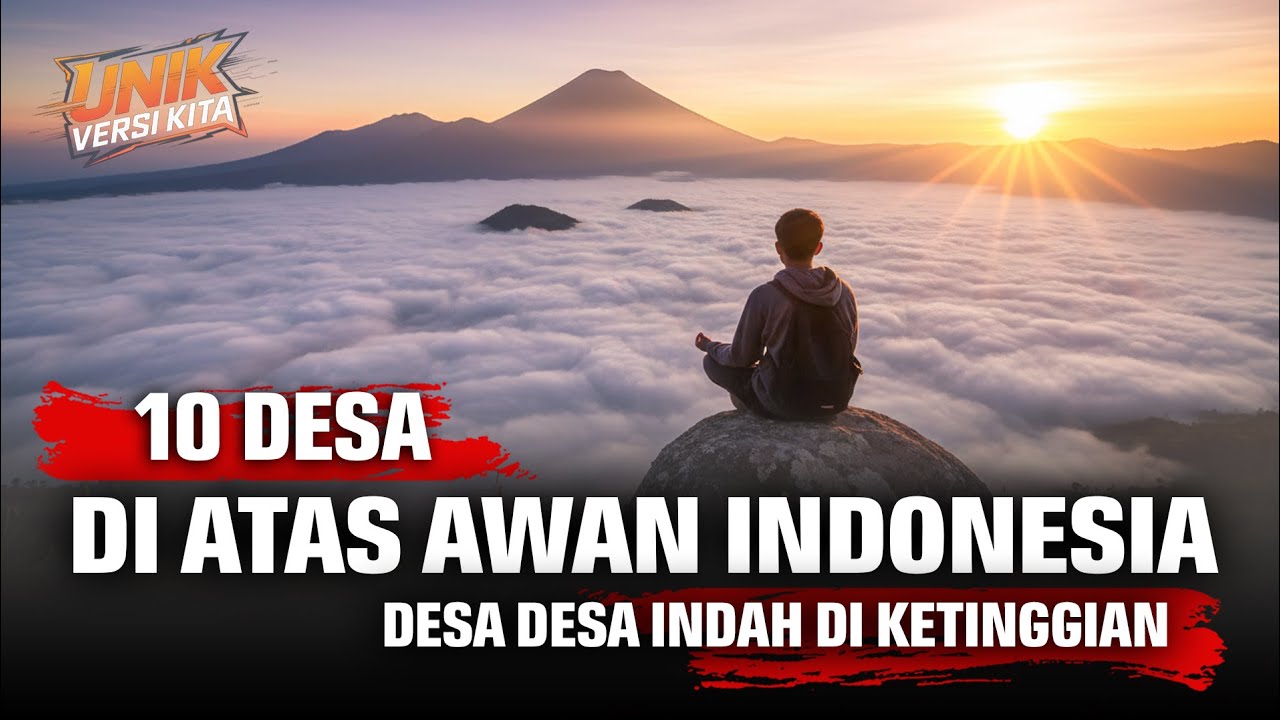 10 Desa Unik di Atas Awan Indonesia &ndash; Mereka menyebutnya Negeri di Atas Awan!!!