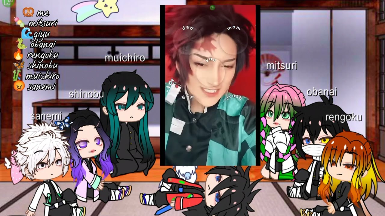 hashiras react to tanjiro room tik tok (🇻🇳🇻🇳)